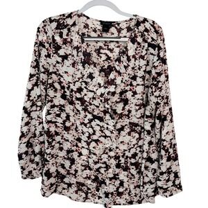 Ann Taylor Blouse L Multicolor Excellent